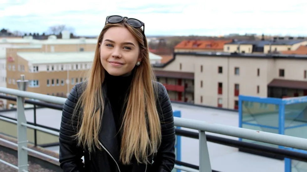 Superkändis. 15-åriga Amanda Edmundsson har miljontals följare på sociala medier.