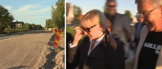 Tv: Utrikesministern fick se nya cykelvägen
