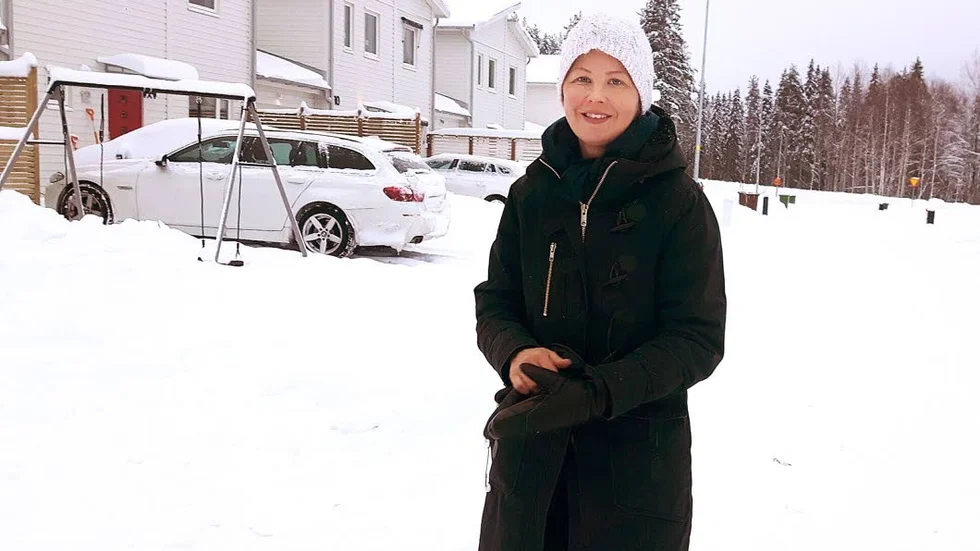 "Byakänsla". Paula Stenlund trivs på nybyggda Hällbacken men det finns ändå förbättringspotential.