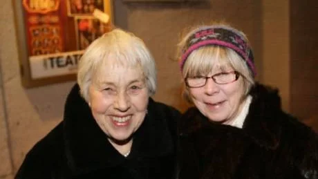 Wiveka Schwartz och Kersti Ottfalk.