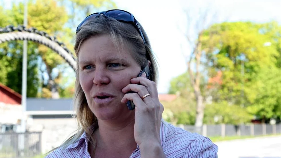 Fullt upp. Lotta Bogren får hela tiden mejl och telefonsamtal från nyfikna som vill komma till Gotland för att provbo.