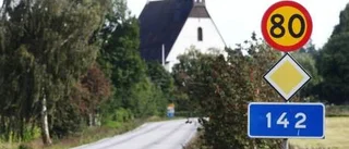 Föraren klarade sig mirakulöst