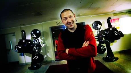 Andreas Sallmunds, platschef på biostaden Borgen i Visby.