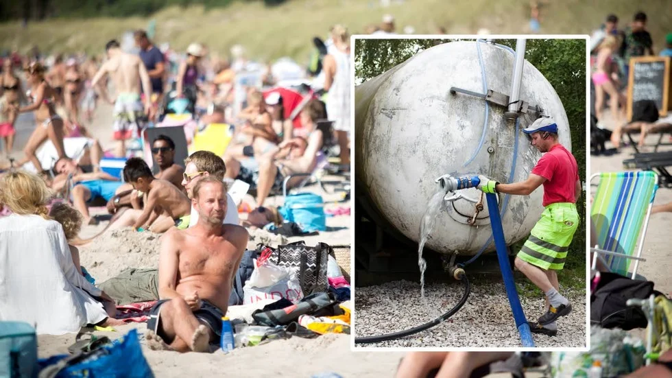 "Om det inte finns vatten är det en logisk följd att skicka hem turisterna." säger Pär Aleljung på den nationella vattenkatastrofgruppen.