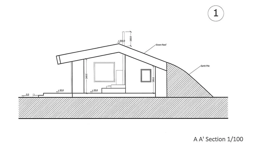 Tiny. En av varianterna på "tiny houses" i Suderbyns bygglovansökan.