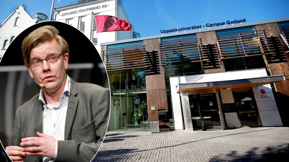 Campus. Rektorsrådet Olle Jansson.