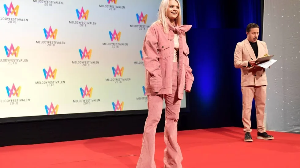 Artisten Margaret, vars låt skrivits av Linnea Deb.
