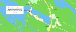 Halvtimmes omväg för ambulans oroar närboende