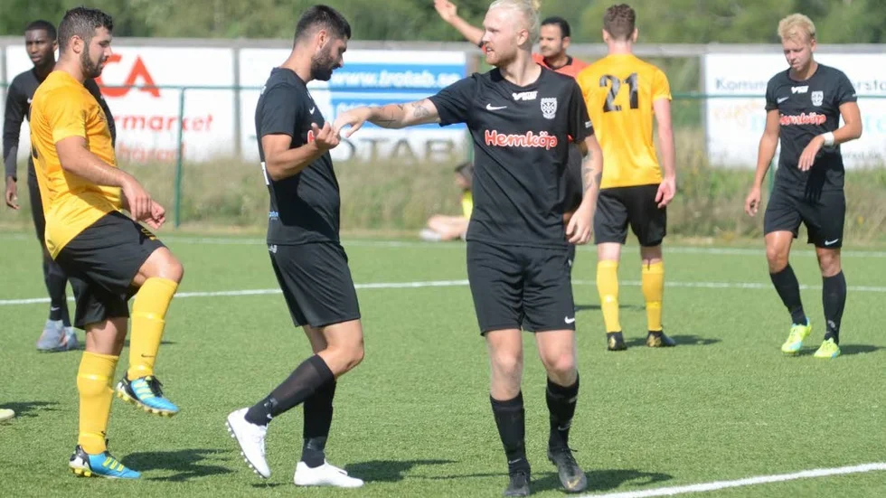 Marcus Björklund är i delad skytteligaledning efter två mål under lördagen.