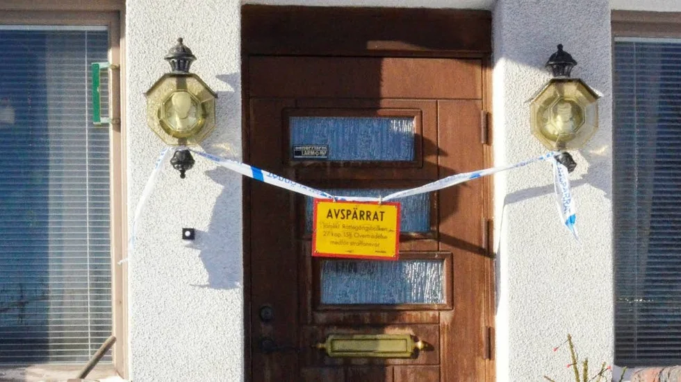 BROTTPLATS. I det här huset ska, enligt åklagaren, den misshandel ha skett som ledde till kvinnans död.