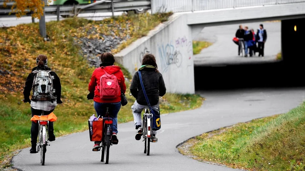 Mera för cyklister. Miljöpartiet vill satsa tio miljoner kronor mer om året på investeringar i gång- och cykelvägar.