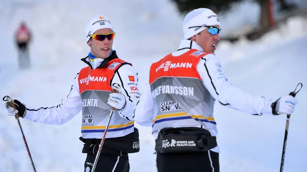 Marcus Hellner och Calle Halfvarsson.