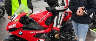 Jonny Jakobsson körde in som trea i Superbike