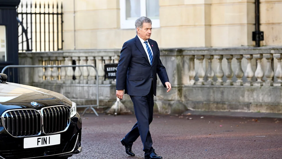 Finlands president Sauli Niinistö meddelar tidigt i morgon sin ståndpunkt i Natofrågan, i form av ett pressmeddelande. Arkivbild.
