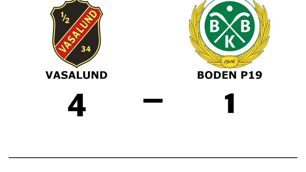 Vasalunds IF vann mot Bodens BK