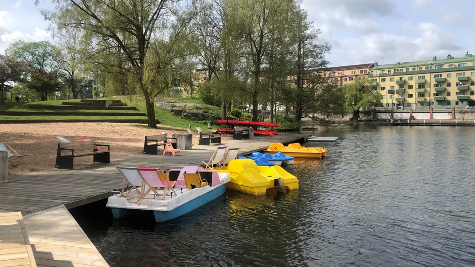 Kiosken ger också sommarjobb till några ungdomar, så bättre kan det väl inte bli, menar insändarskribenten. 