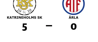 Defensiv genomklappning när Ärla föll mot Katrineholms SK