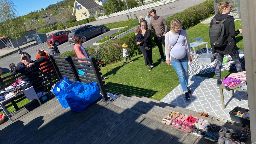 Årets upplaga av promenadloppisen blev bra, enligt Lisa Bunne, arrangör. 