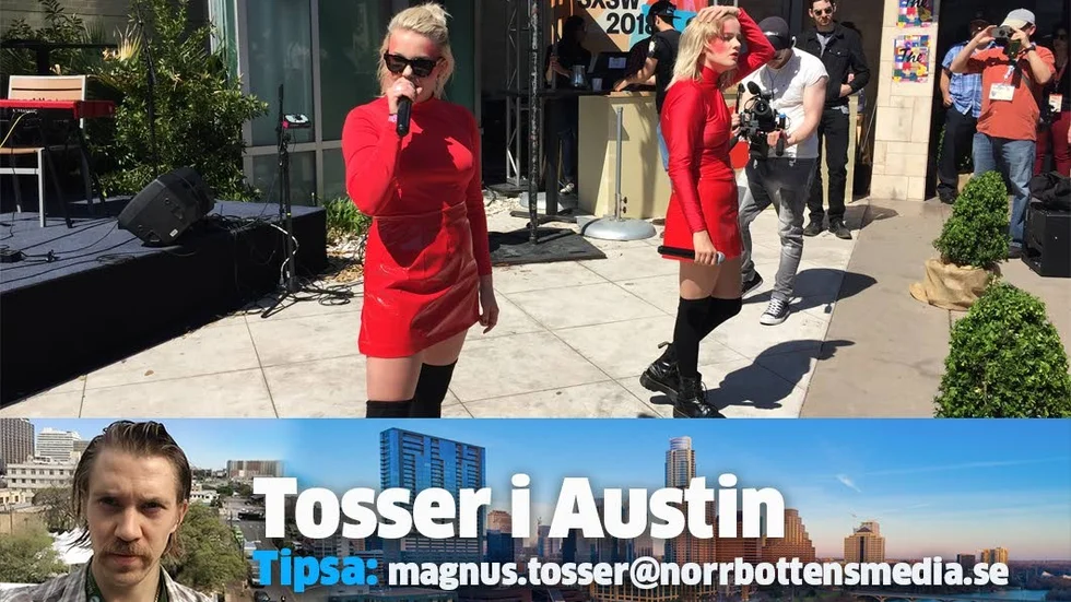Natten mot onsdag skapade The Magnettes uppståndelse.
