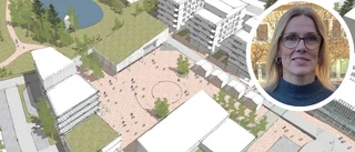 Från resecentrum till attraktiv stadsdel – så kan Läggesta utvecklas: ✓Torg ✓Butiker ✓Bostäder