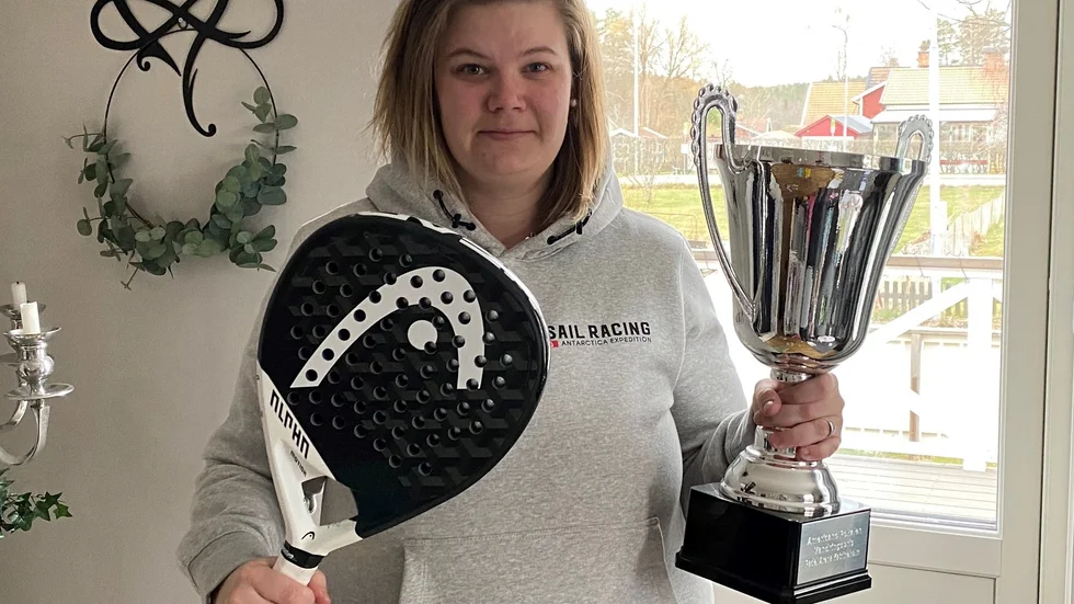 Efter sju finalförluster kom äntligen segern för Caroline Carlén och förstapriset som är en Spanienresa.
