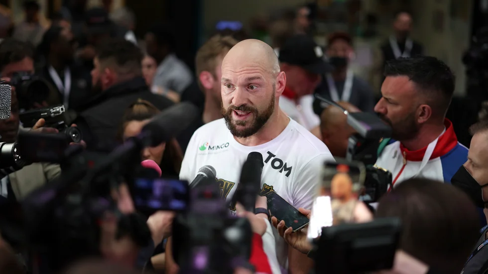Tyson Fury. Arkivbild.
