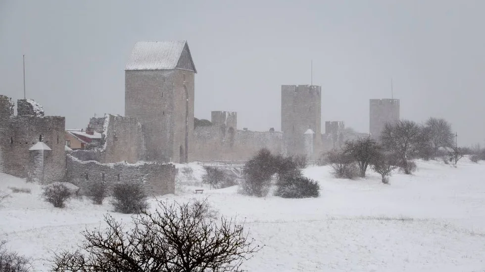 Nu väntas kallare väder och snö kan dra in över Gotland.