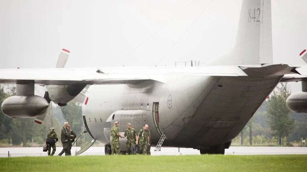Så kallade Hercules-plan används under flygvapenövningen.