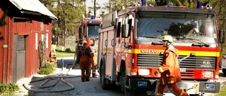 Räddningstjänsten avråder från eldning på ön