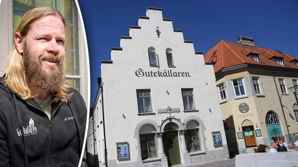 Ubbe Wallin, vd Gutekällaren, är nöjd med sommarens bokningar.