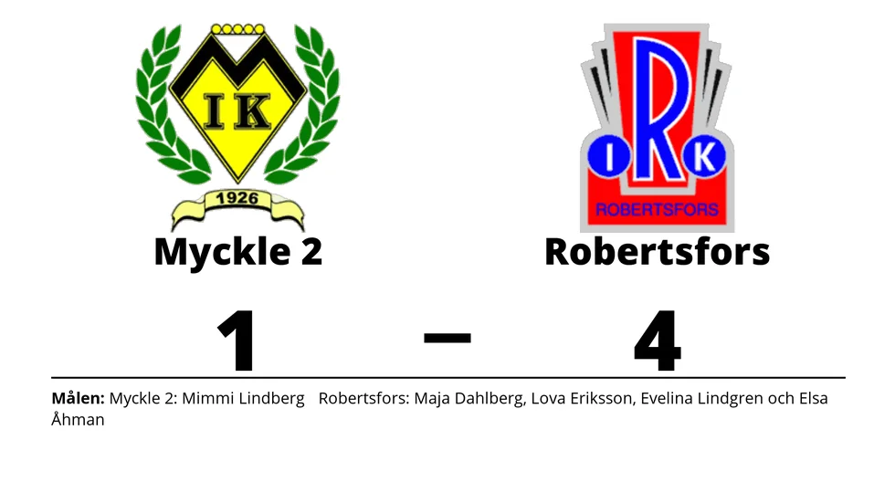 Myckle IK 2 förlorade mot Robertsfors IK