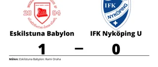 Fortsatt tungt för IFK Nyköping U efter förlust mot Eskilstuna Babylon
