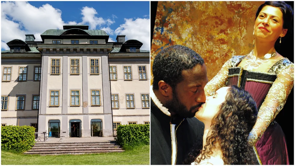 Shakespeares klassiker "Othello" ges på engelska utanför Salsta slott 5 september. Bakom produktionen står teaterkompaniet TNT Britain.