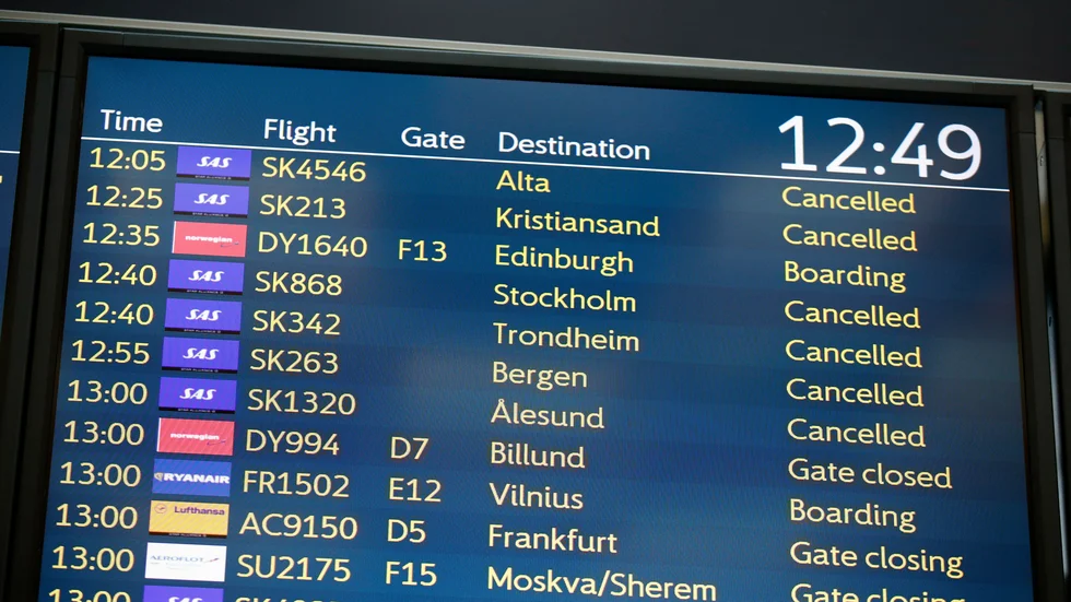 En strejk bland SAS piloter kan komma att påverka uppemot 250 avgångar och 45|000 resenärer om dagen. Arkivbild.