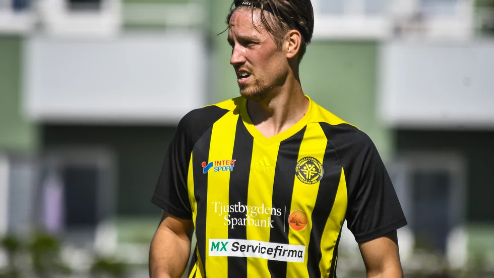 Tobias Bertilsson slog in det avgörande målet när VFF bortaslog Eneby.