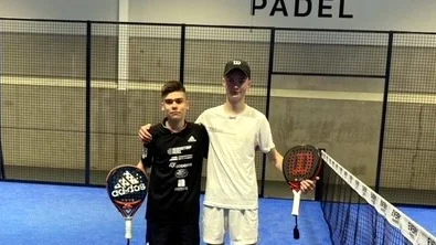 Alfons Lopez och Herman Tenemyr vann P16-klassen på SPT2 i Göteborg i helgen.