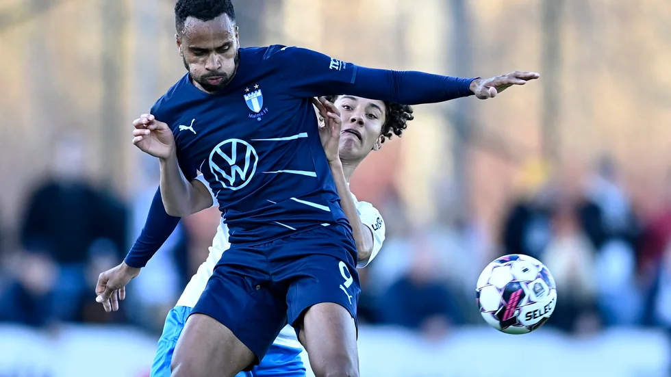 Malmös Isaac Kiese Thelin är ännu inte tillbaka efter sin ljumskskada. Arkivbild.