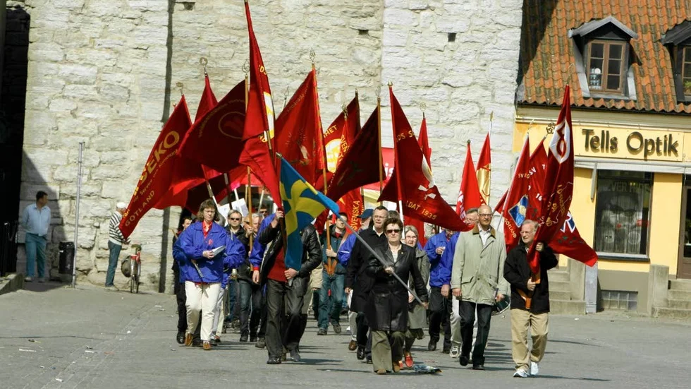 röda fanor