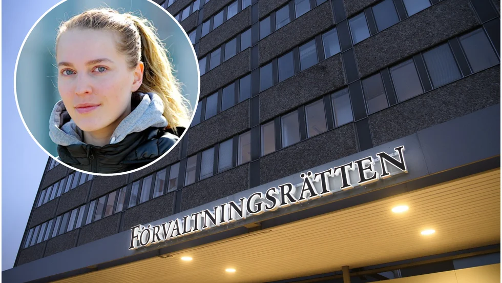 Luleåspelaren Ellen Nyström har nekats ersättning under det 3,5 månader långa säsongsuppehållet och har tagit ärendet vidare till förvaltningsrätten.