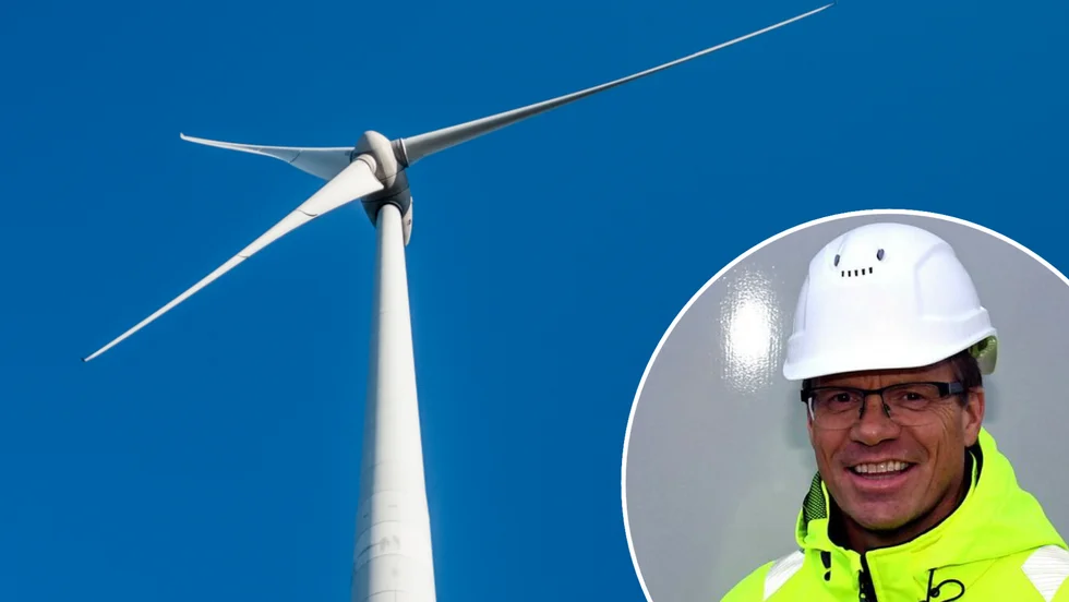 Norska bolaget Cloudberry har köpt den påbörjade vindkraftsparken i Kafjärden. Tor Arne Pedersen, ansvarig för projektutveckling på Cloudberry, räknar med att anläggningen ska stå klar 2024.