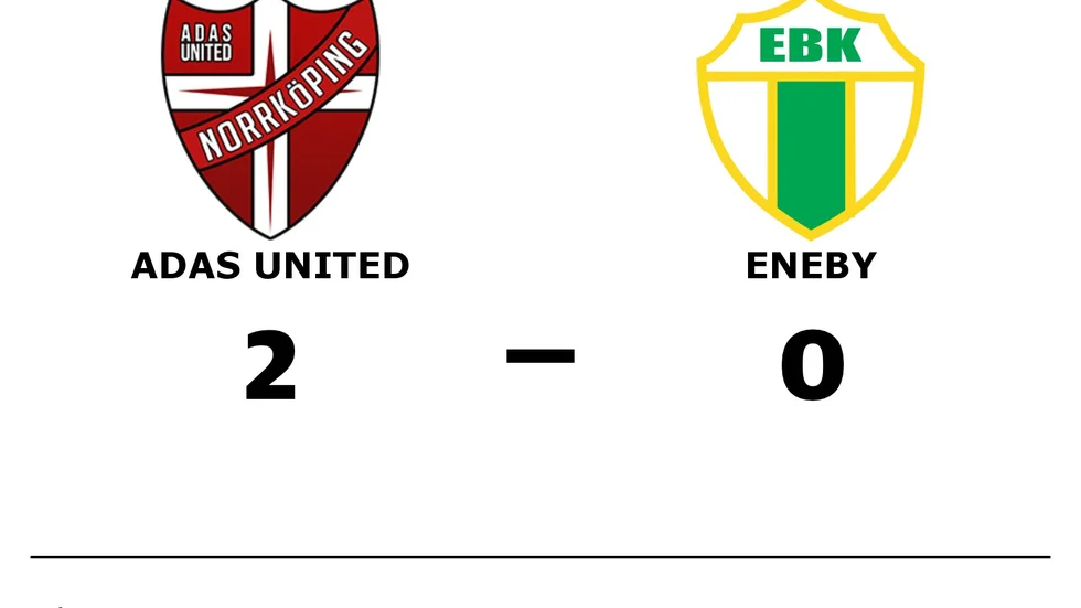 Adas United IF vann mot Eneby BK
