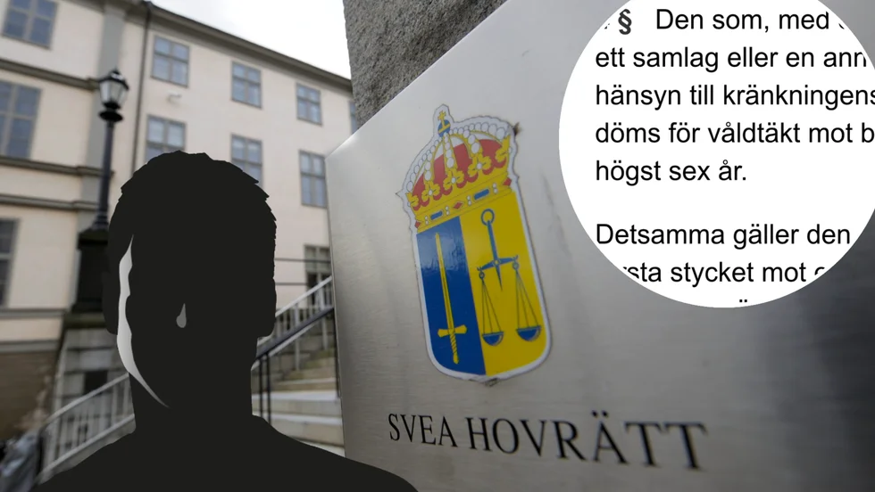 Straffvärdet för brottet är drygt två år men mannens skyddstillsyn räknas av och hovrätten dömer honom till fängelse i ett år och sex månader. Domen kan överklagas till Högsta domstolen senast den 11 maj.