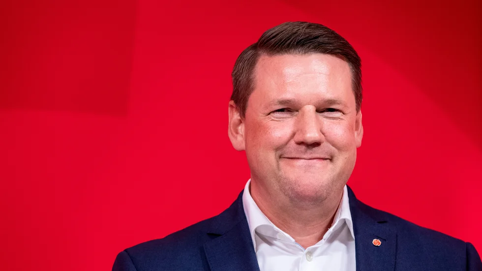 Socialdemokraternas partisekreterare Tobias Baudin. Arkivbild.