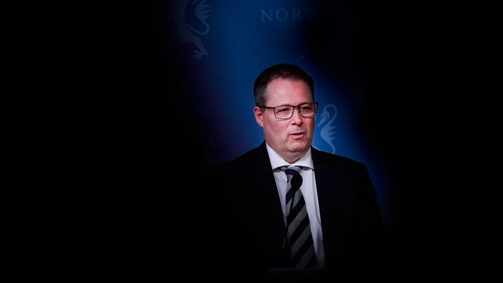 Norges försvarsminister Bjørn Arild Gram. Arkivbild.