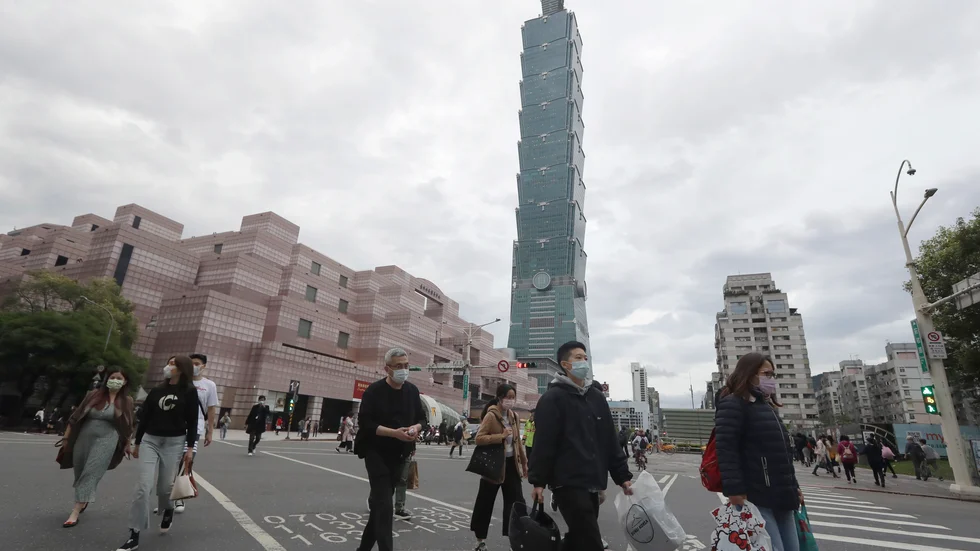 Staden Taipei har 2,6 miljoner invånare i tätorten och nära 6,8 miljoner invånare i storstadsområdet. Arkivbild.