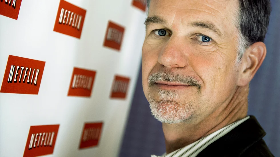 Reed Hastings, vd Netflix, säger att ett reklamalternativ kan bli aktuellt för strömningsjätten. Arkivbild.