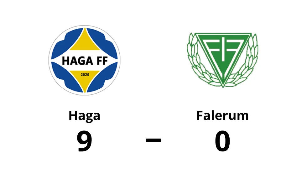 Haga FF vann mot Falerums IF