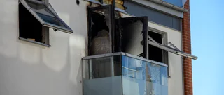 Livshotande skador efter brand i Helsingborg