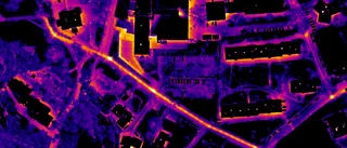 Detektivarbetet från ovan i natt – flygplan letade läcka