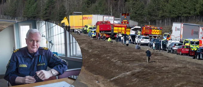 Sjukdom troligen bakom krockdramat: "Föraren minns ingenting"
